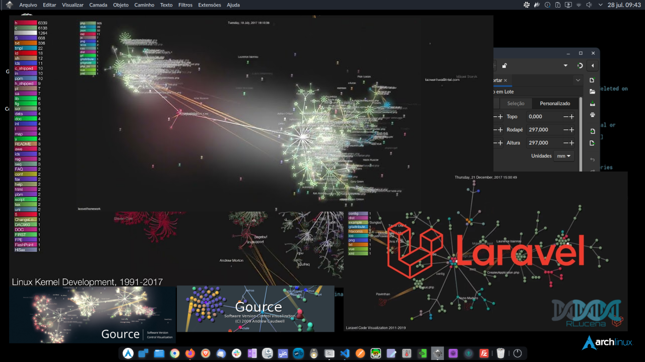 Como visualizar o desenvolvimento de projetos com Gource